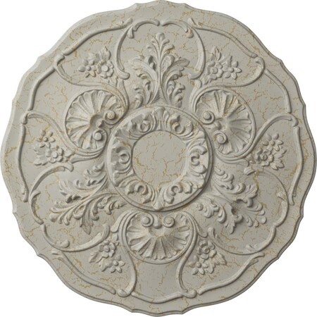 Cornelia Ceiling Medallion (Fits Canopies Up To 4), 22 1/2OD X 1 1/2P